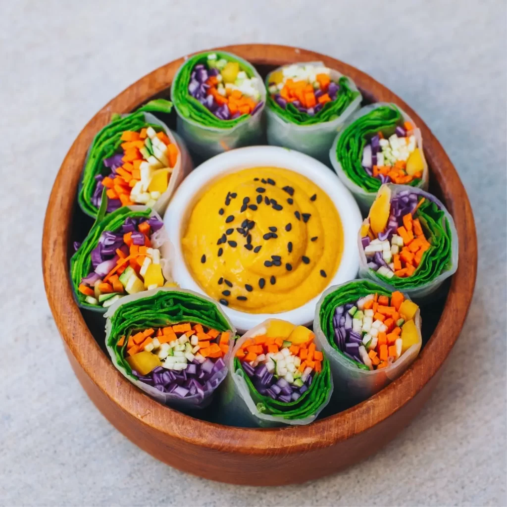 Vegan and Gluten Free listed on cafe menu