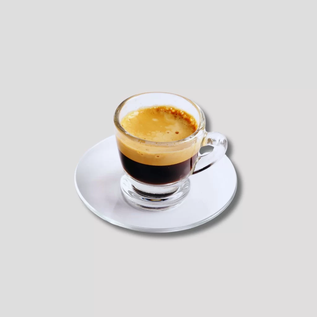 espresso shot at browse and brew menu